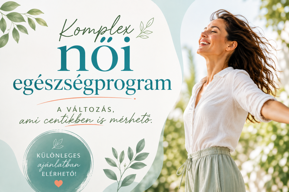 Komplex női egészségprogram, a változás, ami centikben is mérhető! 